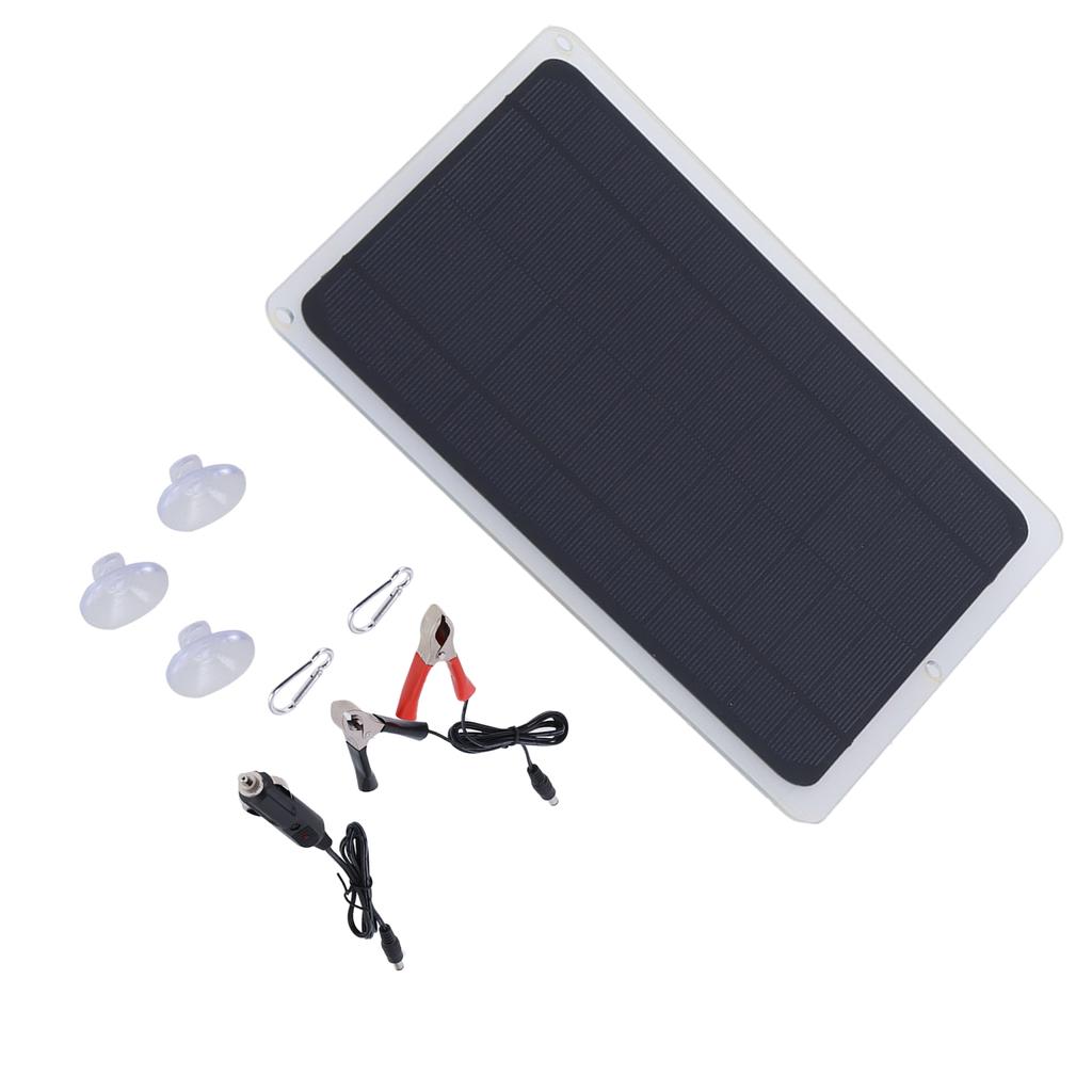 6W 12V Solar Panel Solar Cell Panel Charger Board for Charging Car RV Boat Mobile Phone