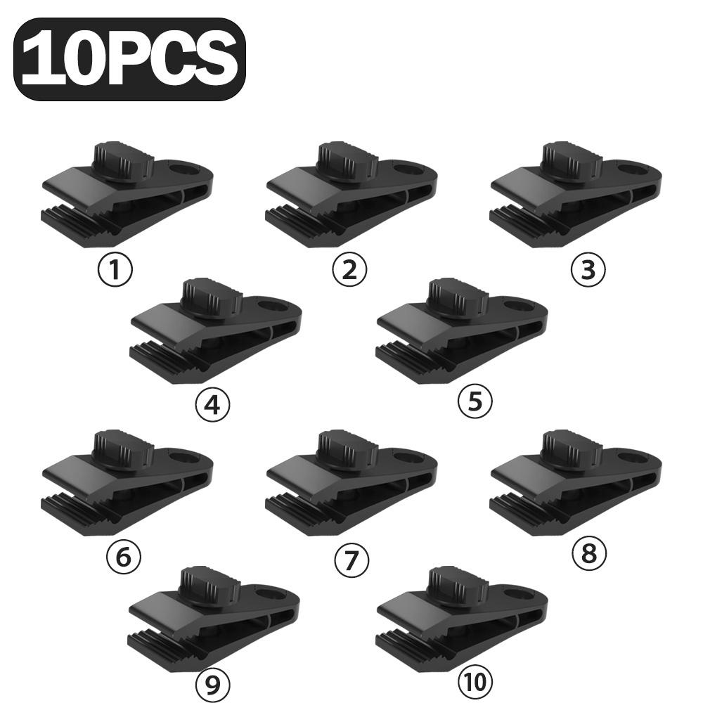 5or40 Pcs Tent Clip, Canopy Awning Clip, Tarpaulin Rope Clip, High Strength Tension Fastening, Suitable for Outdoor Camping