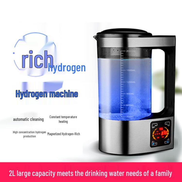 Japan V8 Hydrogen-Rich Kettle: High-Concentration Micro-Electrolysis Hydrogen Alkaline Water Generator