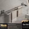 Punch-Free Wall-Mounted Multi-Functional Bathroom Storage Rack