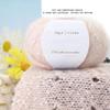 Pearl Mohair Yarn DIY Handmade Thick Thread South African Pony Mohair Scarf Thread Cashmere Wool Mohair