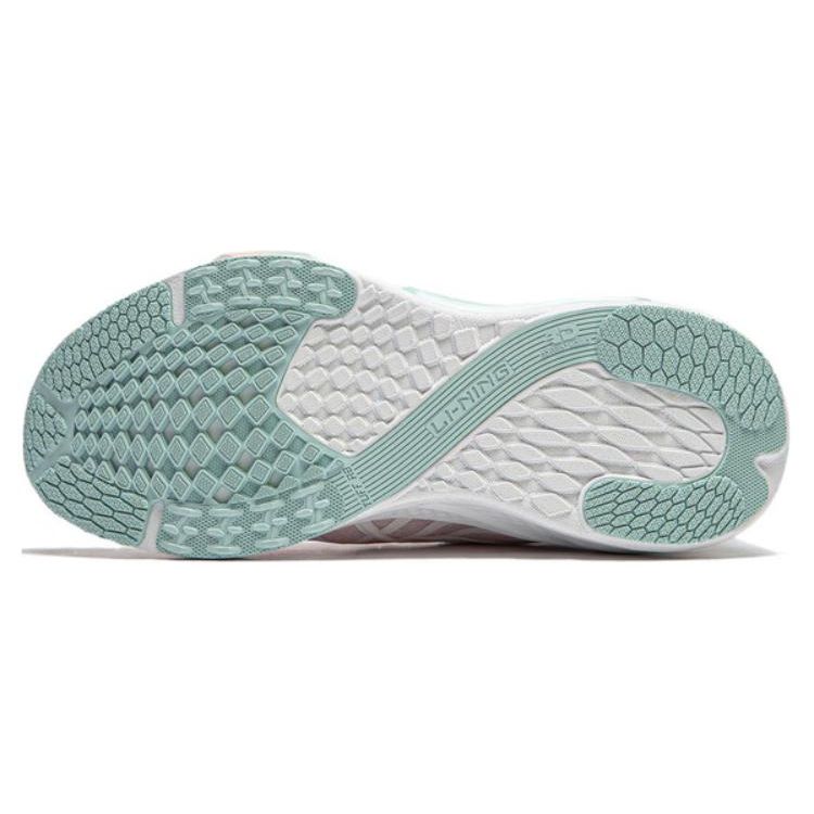 Li Ning Kids Running Shoes Kids Sneakers White Pink YKFU004-6