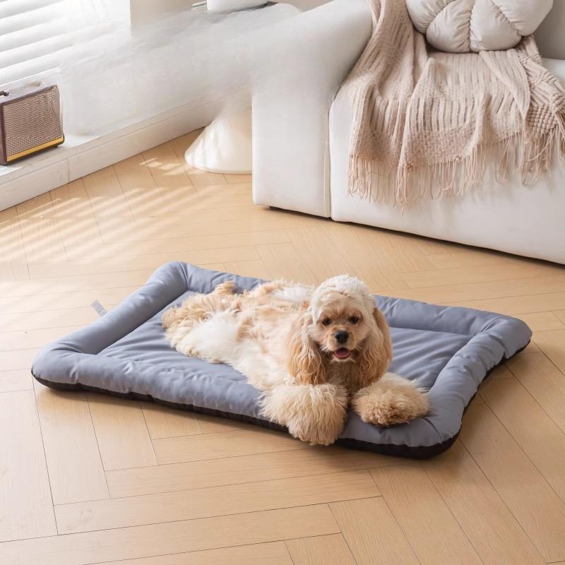 Summer waterproof dog sleeping pad Oxford cloth ice pad pet nest pad summer cooling pad cat pad dog pad (as the picture,60X45CM)
