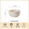 ZISIZ Household Ceramic Tableware Bowl