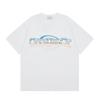 Grenzüberschreitend auf Lager exklusiv Casablanca Doppelgaze reine Baumwolle Unisex T-Shirt Hip-Hop lässig Kurzarm locker Rundhals