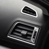 Silver Steel 2015-2019 For Subaru Outback Legacy Trim Dashboard Air Outlets Vent