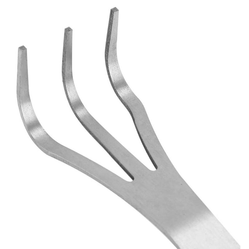 23cm Hoe Garden Tools Stainless Steel Gardening Hand Tools Farming Soil Loosening Weeder Garden Edger Plow Hand Hoe Weeder