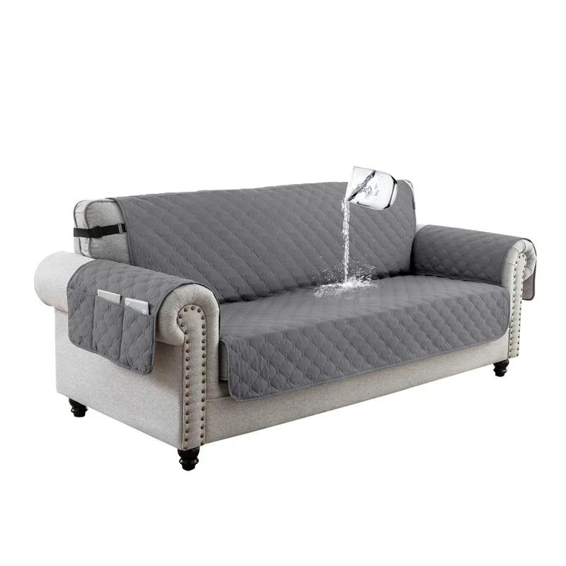 1 2 3 4 Seater Water Proof Sofa Cover Pet Dog Cat Kids Sofa Mat Couch Slipcovers for Living Room Armchair Furniture Covers Home