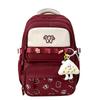 Schoolbag Cute Girl Backpack Leisure Travel Large Capacity Backpack High Value Commuting Tutoring Junior High School Student Schoolbag