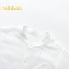 Balabala Boys' Striped Stand Collar Long-Sleeve Shirt
