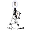 8IN LED SMD Ring Light Kit With Stand Dimmable 5500K For Camera Makeup Phone