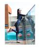 Women's Long Sleeve Two-Piece Wetsuit Set - Quick-Dry Sun Protection for Surfing & Snorkeling. Includes Jellyfish Suit for Men.