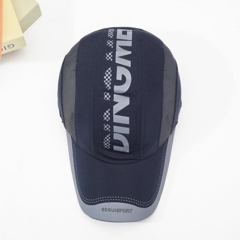 Polyester Summer Baseball Cap For Men With Sun Protection And Breathability