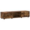 FLORIN 3 Piece TV Cabinet Set Smoked Oak Particleboard