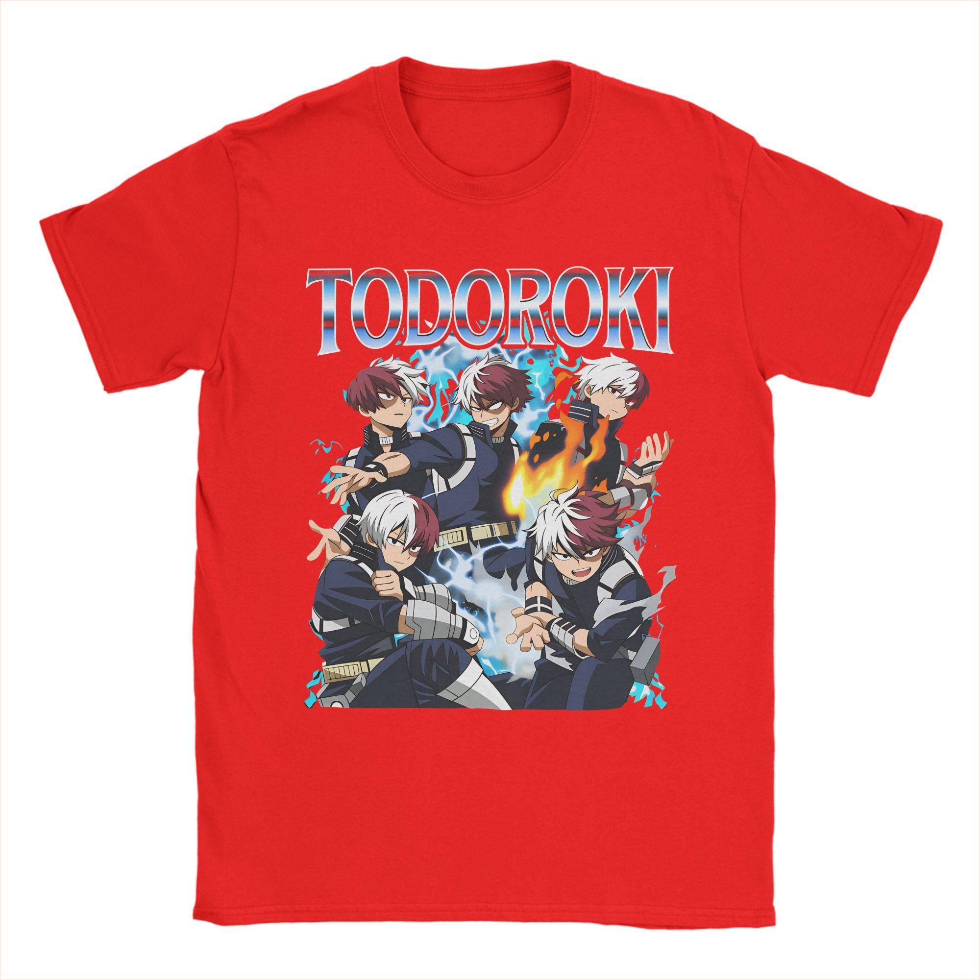 

Mens TShirts Midoriya Izuku Deku Funny Cotton Tee Shirt Short Sleeve My Hero Academy T Shirt Round Collar Clothes Plus Size S