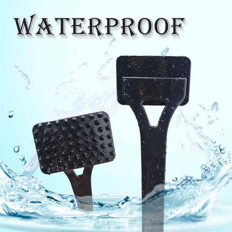 Extendable Collapsible Back Massage Multipurpose Body Scratcher For Humans Pets Gentle Bristles Ergonomic Handle