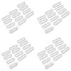 48Pcs Oval Tartlet Molds French Dessert Mousse Fruit Pie Tart Ring Quiche Cake Mold, Stainless Steel Tart Mousse Ring