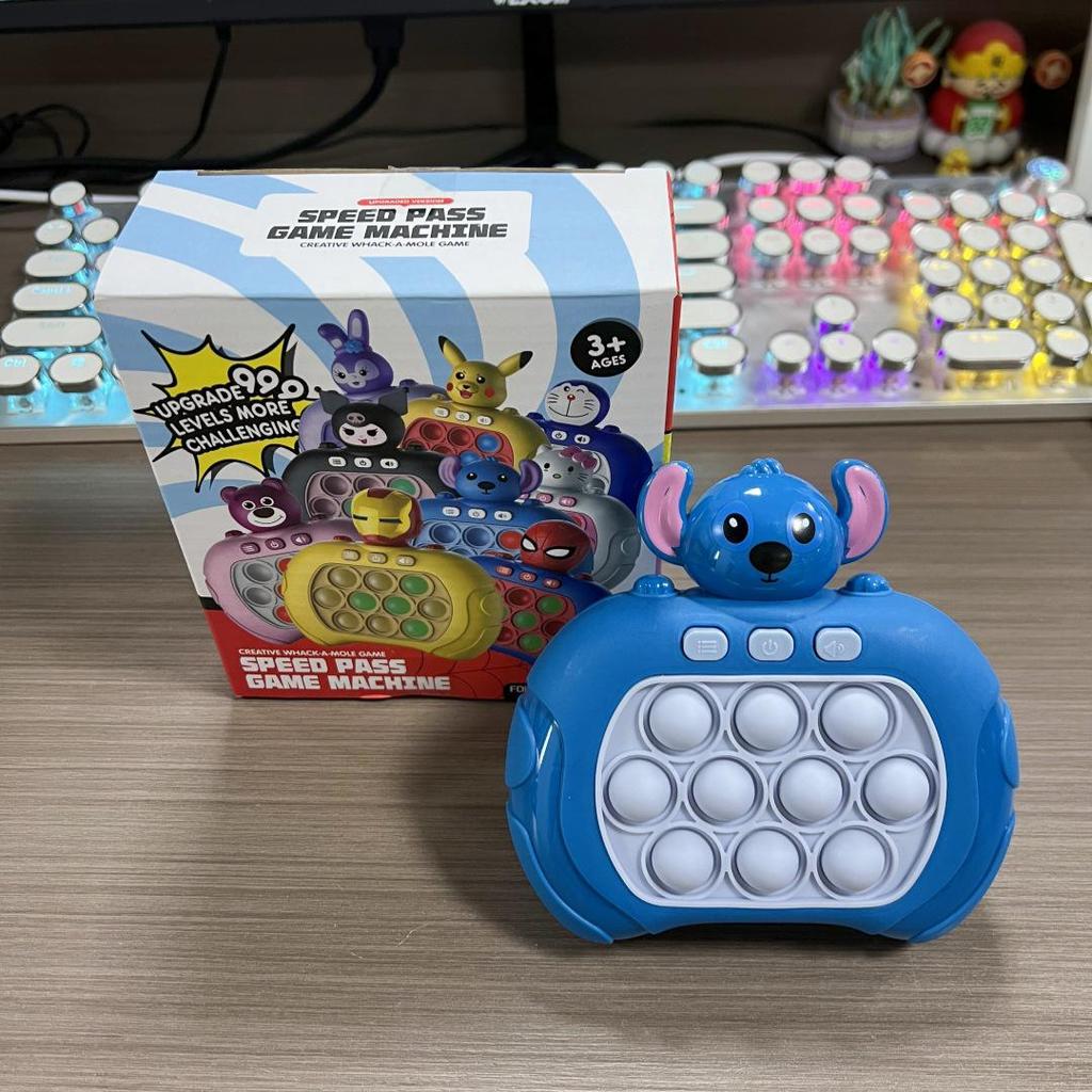 Internet Celebrity Push-Button Rhythm Game: Children's Educational Whack-a-Mole Logic Toy