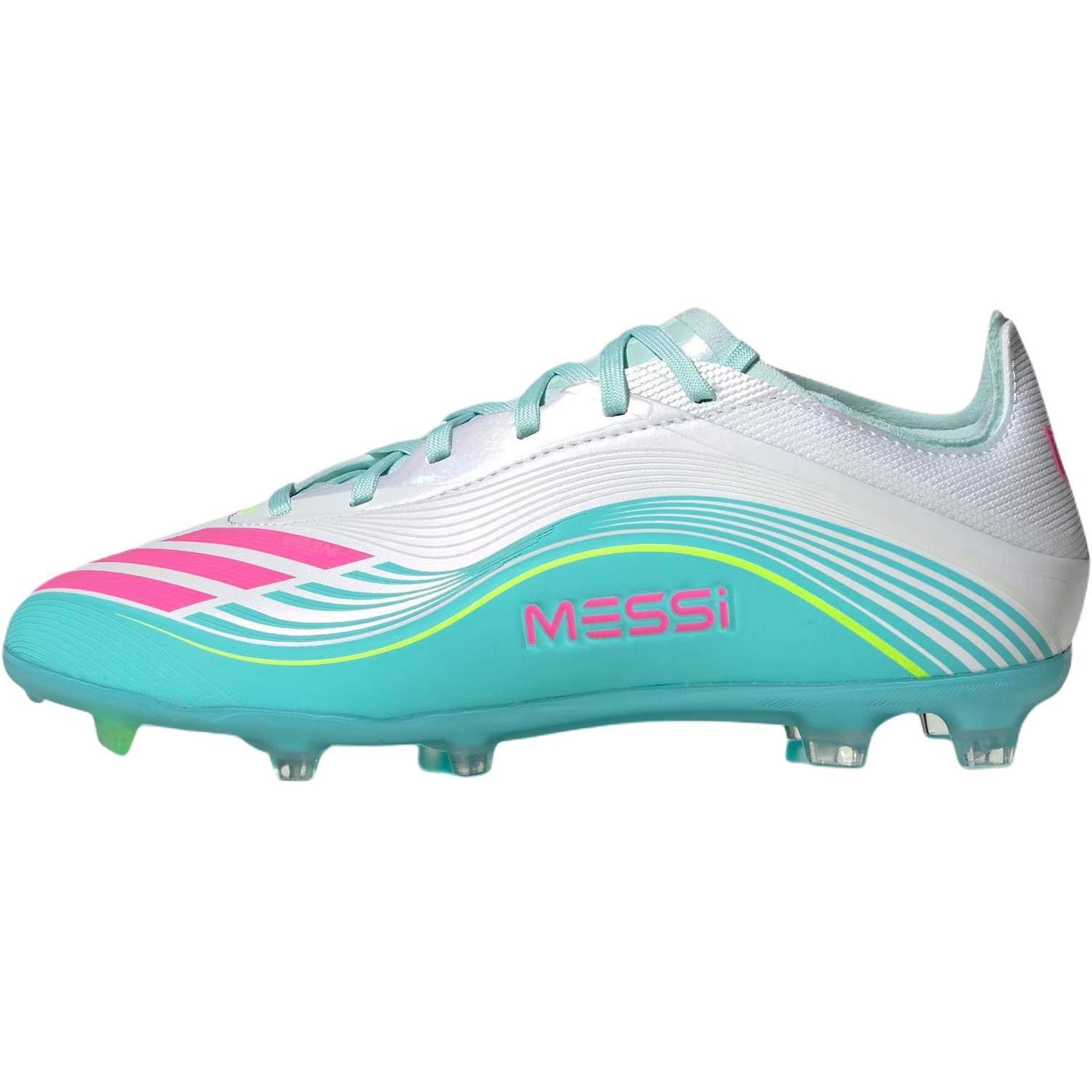 Adidas F50 Collection Fabric Low top Soccer Shoes White Blue Kids  JQ0930 38
