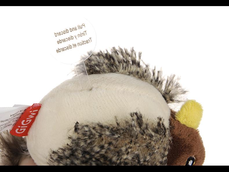 GiGwi Cat Teaser Feather Toy: Interactive Teething Sound Toy for Cats with Bird and Mouse Simulation.