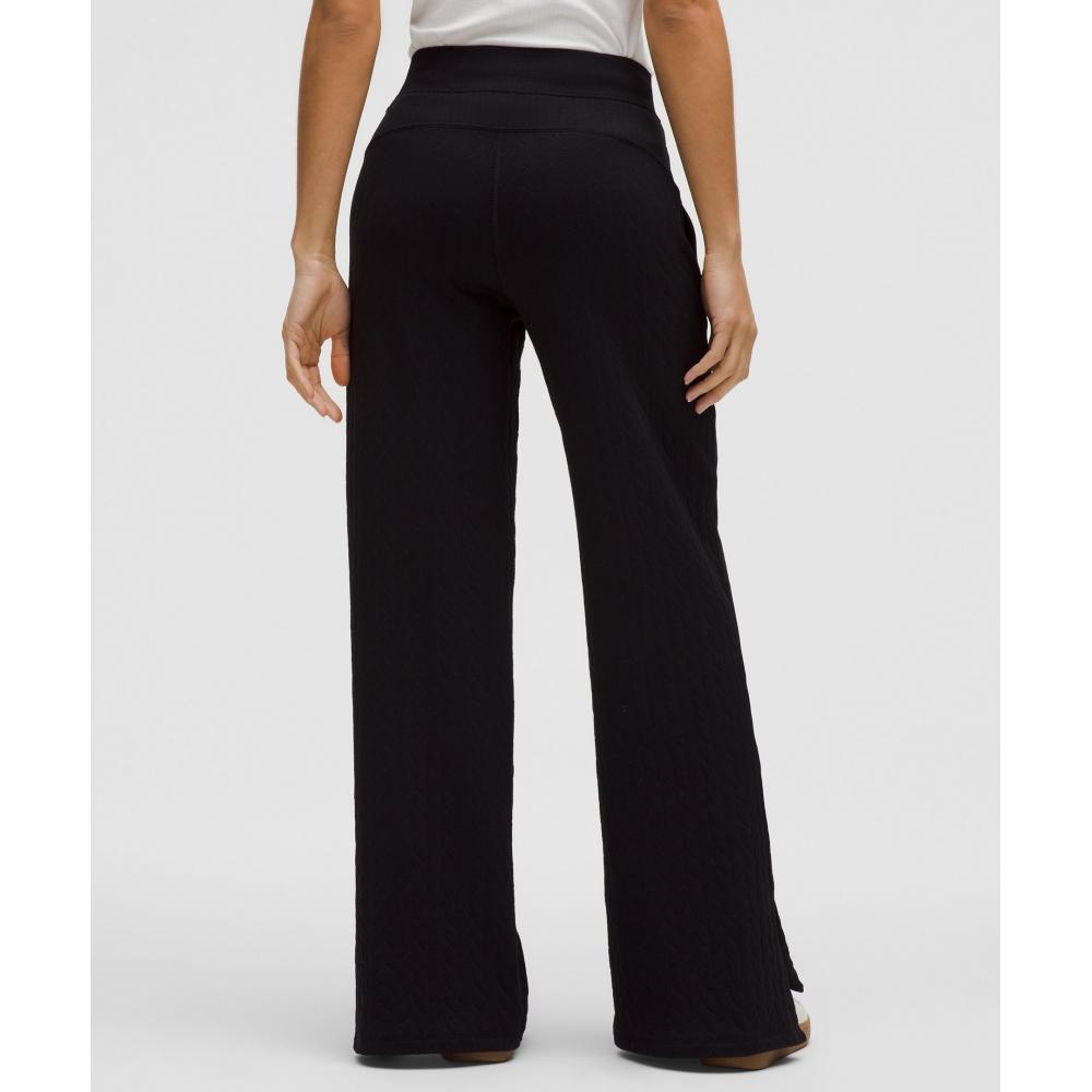 Lululemon Engineered Warmth Cable Knit Pant Black Black