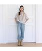 THURSDAY ISLAND Motif Pattern Color Block Border Blouse_T264Mbl269W