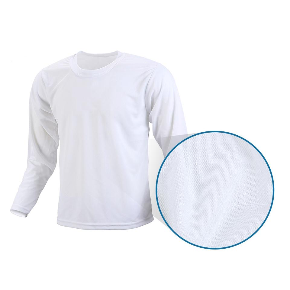 T-Shirts für Herren langärmlig Schweißabsorbierend und schnelltrocknend Sommer kühl Sport-T-Shirt Korea Mode