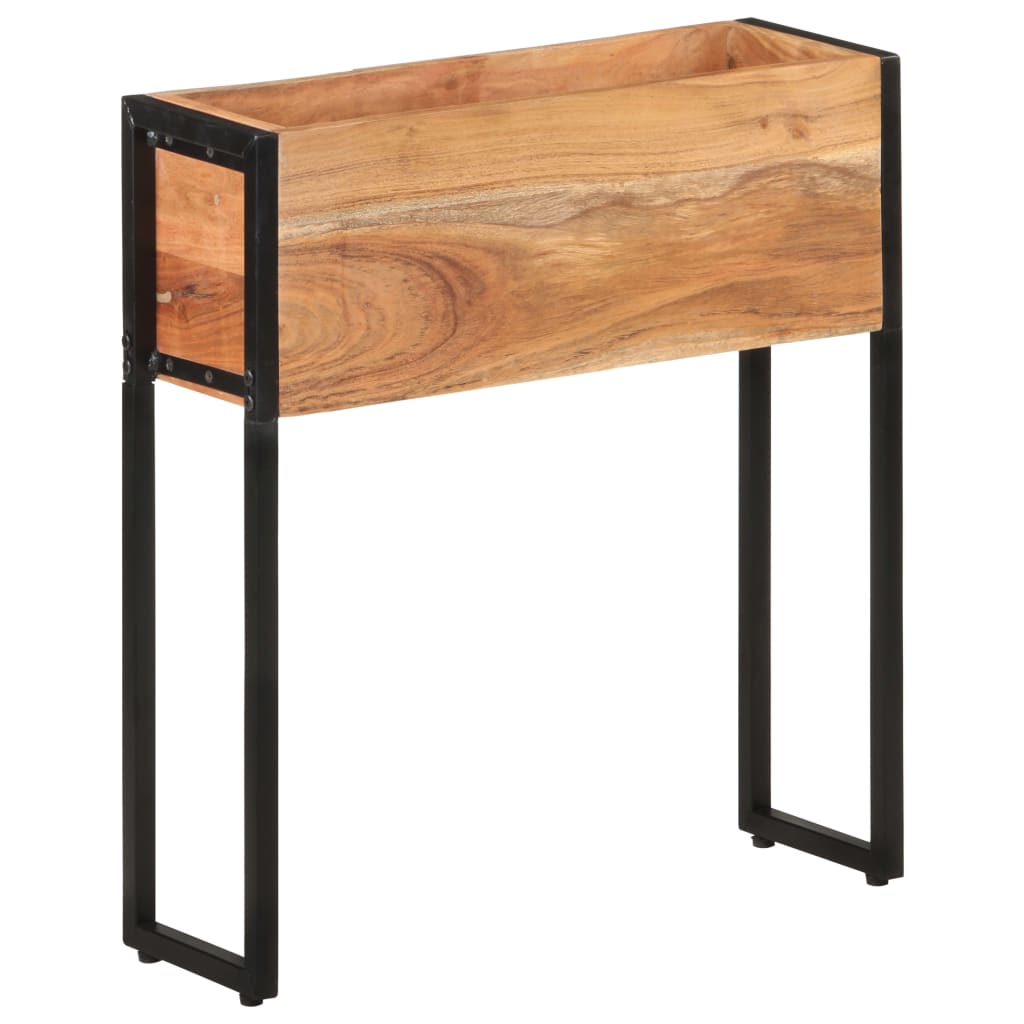 Planting Box 60x20x68 Cm Solid Acacia Wood