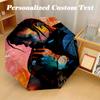 Portable Auto Folding Umbrella,Travis Scott 8 Rib Waterproof Umbrella For Camping Commute