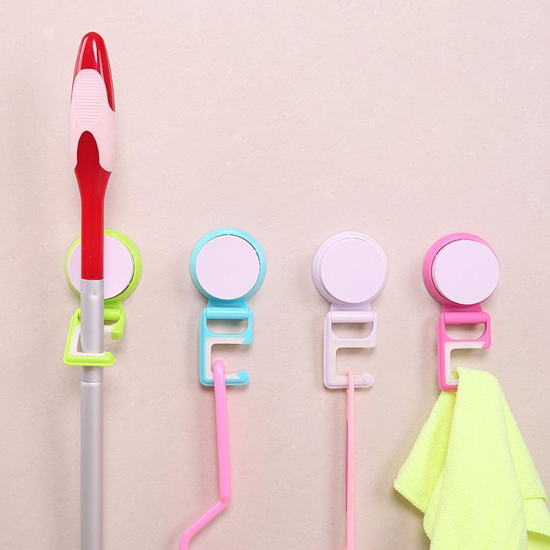 

Полка для швабры, органайзер для мелочей, 1 шт., зажим для швабры, настенный крепкий крючок для метлы, многофункциональные аксессуары для ванной комнаты