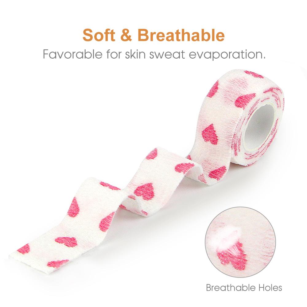 12 Rollen Vet Wrap Kohäsive Bandagen Großpackung Selbstklebende Bandage Wrap Selbsthaftende Bandage Vlies für Hunde Haustiere