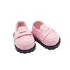 1 pair Mini DollS Shoes White Pink Bow Shoes for 10cm Cotton Doll Shoes Accessories Princess Small Leather Shoes DIY Doll Toy