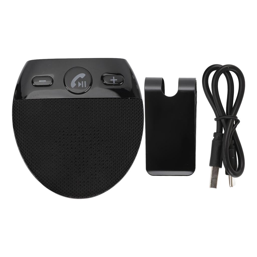 Auto Bluetooth Lautsprecher Bequeme Nutzung Freisprech-Telefonlautsprecher mit Visierklemme für Fahrzeug