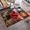 Soccer Star Designed floor mat, suitable as a non-slip mat for the living room or bedroom sofa