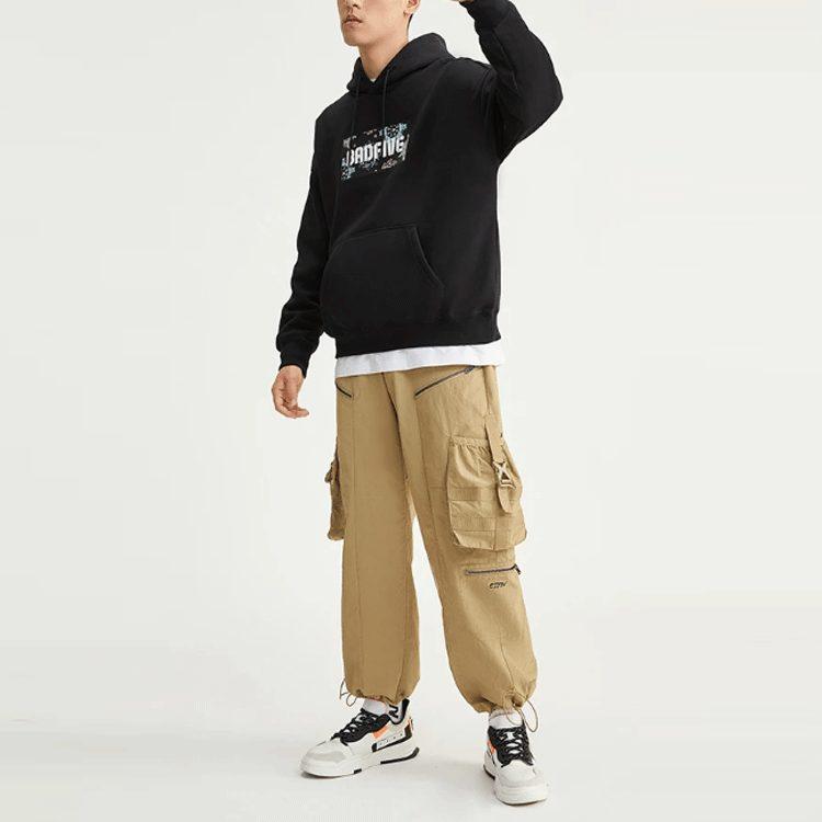Li Ning Badfive Sweatshirt Men's Black AWDR773-4