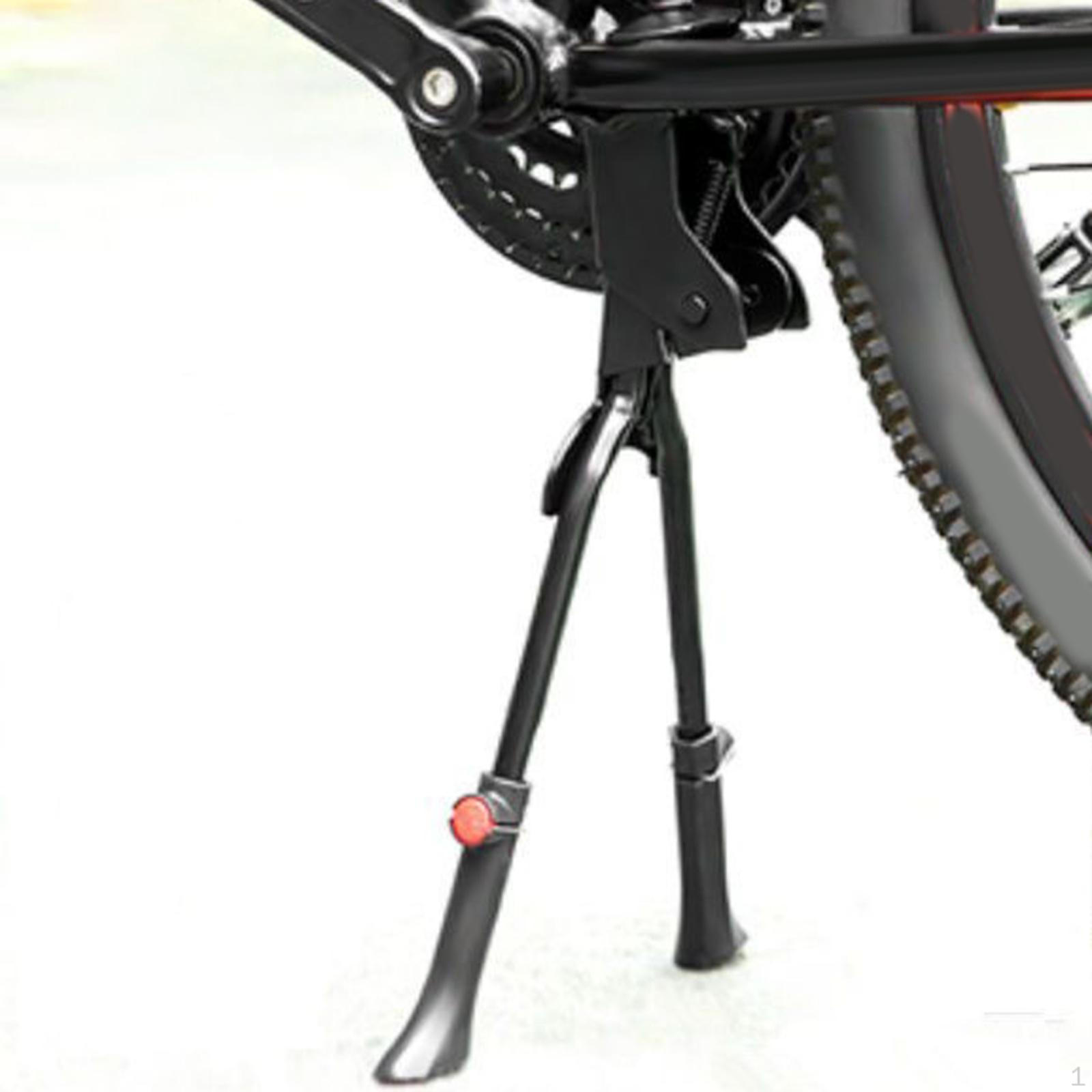 

Двойная подставка для велосипеда, подставка для велосипеда, металлические велосипедные поездки, противоскользящая, боковая поддержка Adjustable