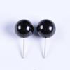 50/100pcs Plastic Eyes for Needle Felting Dolls Poke Teddy Bears 4-14mm Black Beans Eyes for DIY Doll Eyes