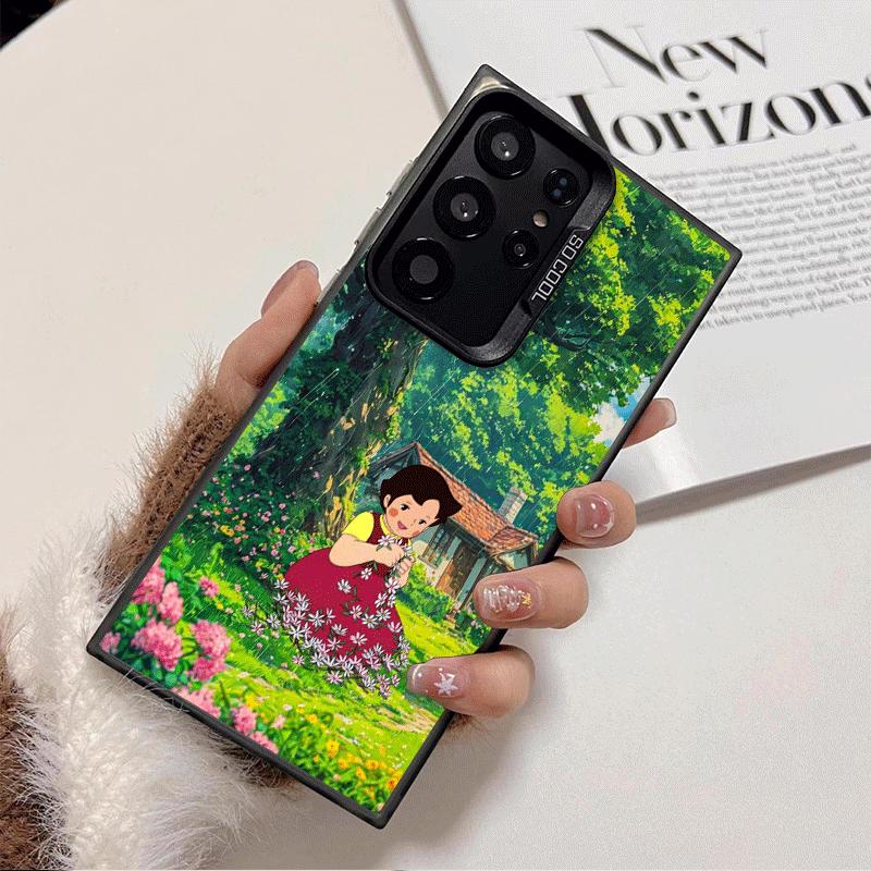 Heidi Cartoon Cute Shockproof Phone Case for Samsung Galaxy S26 Edge S25 Ultra S24 FE S23 Plus S21 Cover Anti Fall Fundas