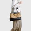 2025 New Model Color-Block Suede-Style Quilted Chain Frosted Leather Underarm Bag, Handbag, Shoulder Bag, Crossbody Bucket Bag