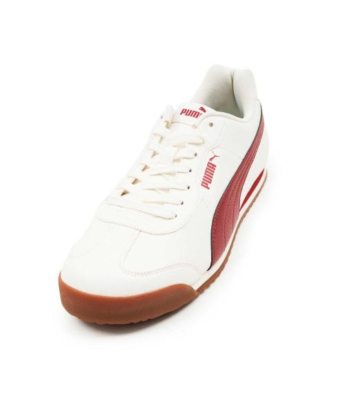 [PUMA] PUMA Turino II - Warm White:Intense Red 402049-03 [Shipped from Korea] 100% Authentic