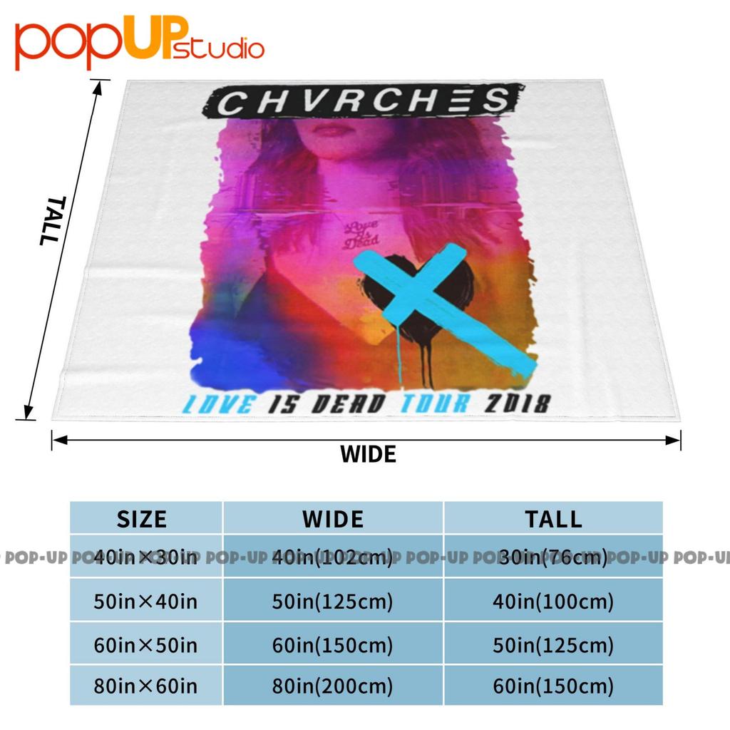 Chvrches Love Is Dead Indie Pop Music Band Ultra-Soft Blanket Quilt Winter Sofa Cover Bed Covers
