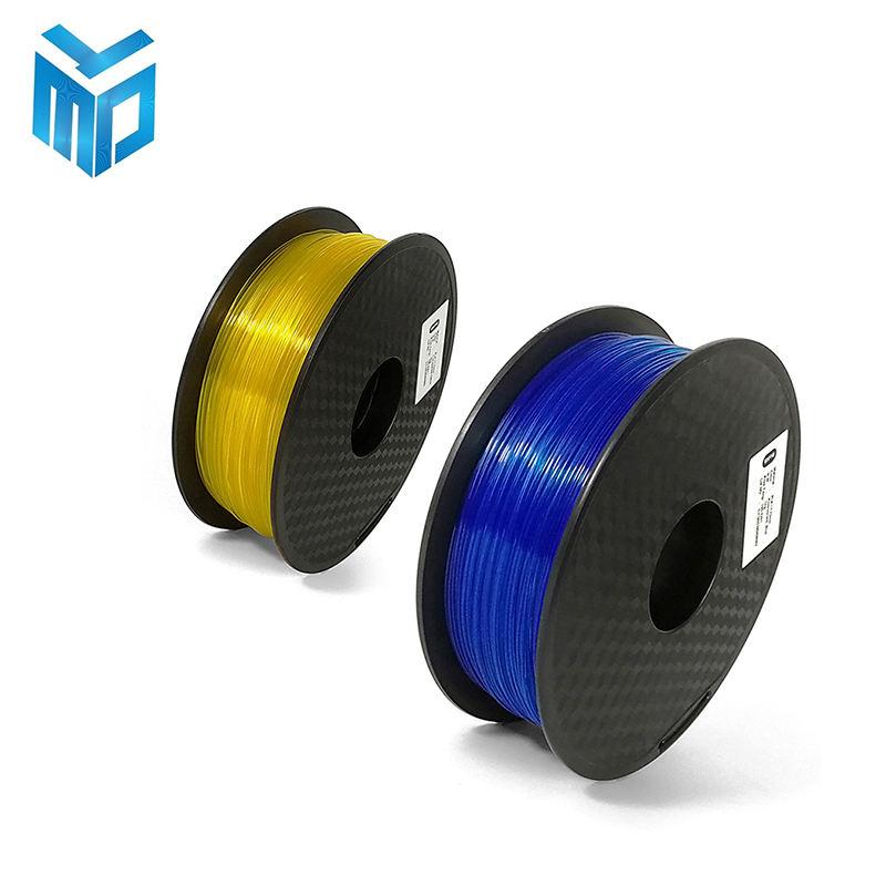 PLA PETG 1.75mm 3D Printing Plastic Filament New Material Multiple Colors Smooth Texture 240C Printing Temperature Large