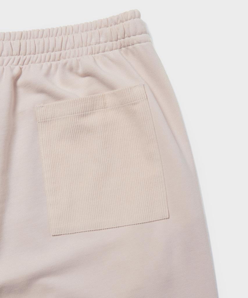 Hawodeusyuteo Hs Circle Logo Sweatpants L.Beige