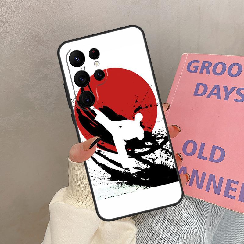 Japan Martial Aikido Case For Samsung Galaxy S24 FE S21 FE S20 S22 S23 S25 Ultra S9 S10 Plus S25 FE Cover Coque