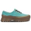 Vans Vibram X  Authentic Comfortable Versatile Shock-Absorbing Durable Low-Top Skate Shoes Unisex Sneakers Blue Green VN0A5JLW20A