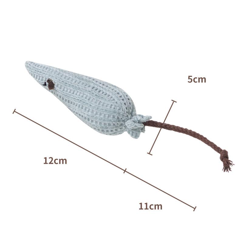 Catnip Cat Plush Toy Soft Bite‑resistant Cat Chew Toys Cute Animal Shape Interactive Self‑play Relief Stress Teething Toy Pet Supplies