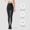 High Waist Slimming Nude-Look Fleece Leggings for Tall Women – Spring/Autumn