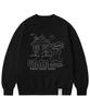 GRAVER [Unisex] Sweet-Home Sweatshirt_Black