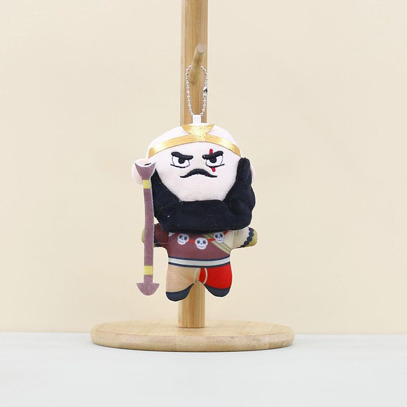 Soft And Cuddly Cartoon Plush Doll Keychain Of Sun Wukong Zhu Bajie And Tang Seng