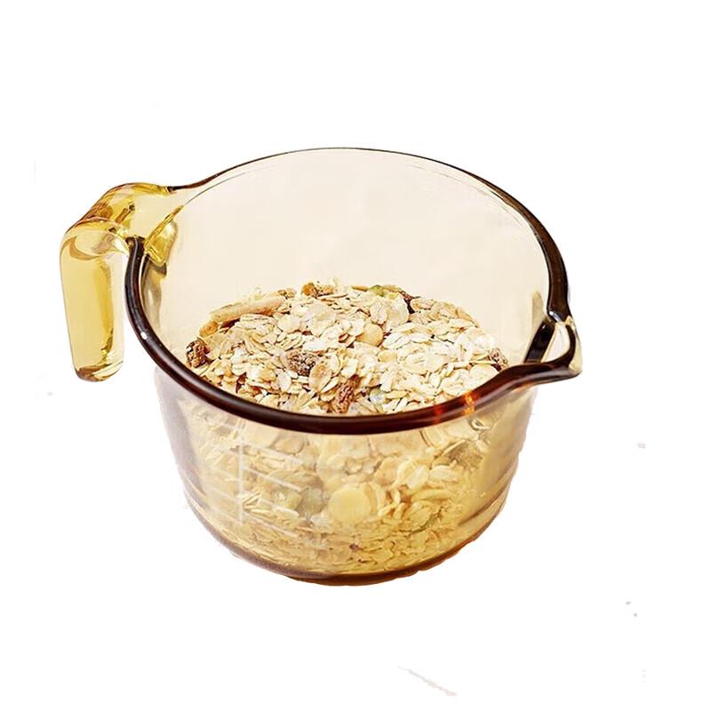 Guozi 500ml Amber Glass Measuring Cup